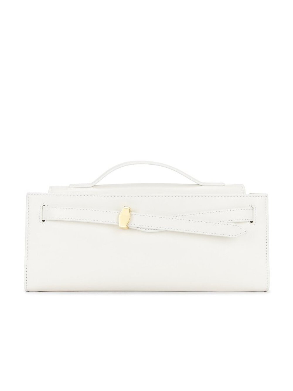 Veronica Beard Dash Clutch in Off White - White